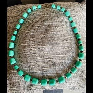 Beaded Rhinestone Necklace